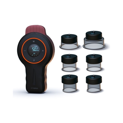 ABS PC Fitdash Combinación recargable multifunción Smart Cupping Cups eléctricos Terapia