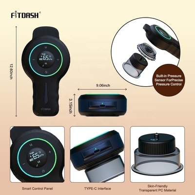 ABS PC Fitdash Combinación recargable multifunción Smart Cupping Cups eléctricos Terapia