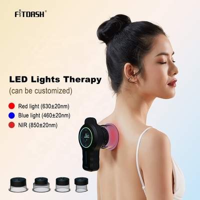 ABS PC Fitdash Combinación recargable multifunción Smart Cupping Cups eléctricos Terapia