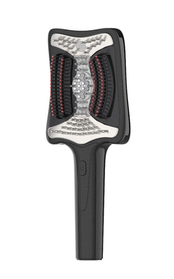 Fitdash Electric Vibrating 650nm Luz Roja 850nm NIR Terapia EMS Masaje de la cabeza y el cabello Aplicador de aceite de cepillo