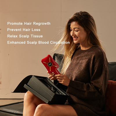 Fitdash Electrónico Masajeador de la Cabeza Peinado Fisioterapia infrarroja Peinado de crecimiento del cabello para mujeres