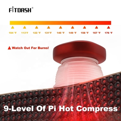 Fitdash Conjunto de ventosas reutilizables de masaje de raspado avanzado Ventosas para terapia de luz roja