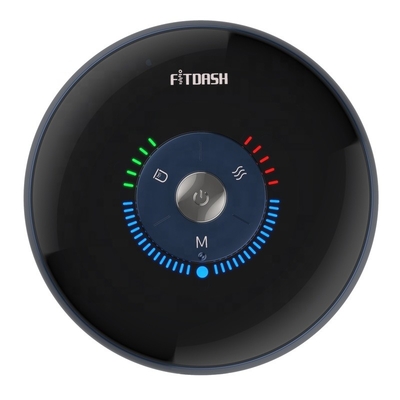 1800mAh Capacidad de la batería Fitdash Inteligente Vibración Respiración Cupping Masaje