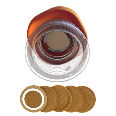 Dispositivo para cubrir bebidas de silicona suave doble con herramienta de masaje sin dolor