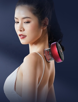 Apoyo OEM/ODM Fitdash Caliente Vibrante Gua Sha Cupping Luz Roja Masajista de Terapia Corporal