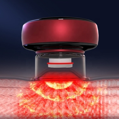 Dispositivo de masaje de pies Fitdash de tipo C con luz roja y succión vibratoria