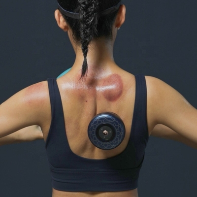 Masajeador de ventosas inteligentes Vacío eléctrico Luz roja Cupping terapia de masaje ventosas para el cuerpo