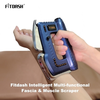 Masajeador de fascia eléctrico multifuncional Fitdash con terapia de luz roja y fuente de alimentación recargable