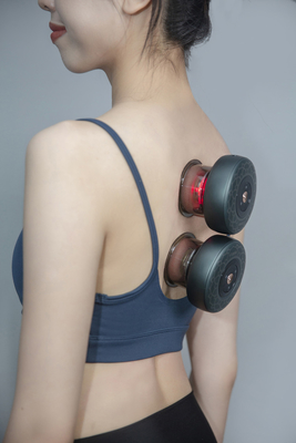 Taza Hijama eléctrica para hombres Mujeres Tipo-C Modo de alimentación Moxibustión inteligente Luz roja