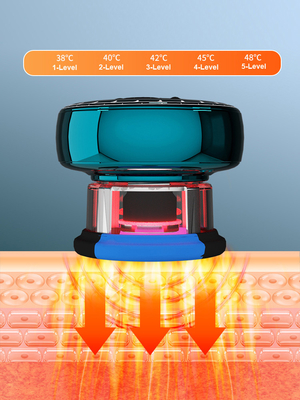 Fitdash TENS Smart Vacuum Copper Cargable y fácil de cargar para mejorar la circulación sanguínea