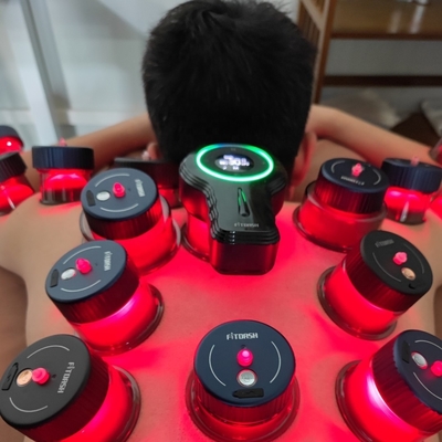 Fitdash Smart Infrarrojos Cupping Therapy Cups Contiene Equipos de Masaje para Aliviar la Tensión