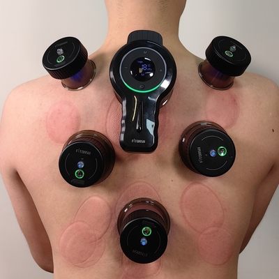 Método de control con botón Respiración al vacío Masaje con ventosas para el tratamiento de la celulitis