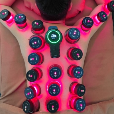 Método de control con botón Respiración al vacío Masaje con ventosas para el tratamiento de la celulitis