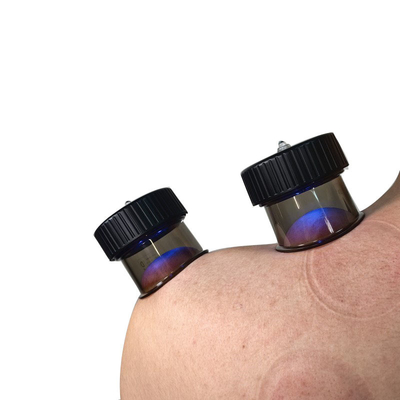 Método de control con botón Respiración al vacío Masaje con ventosas para el tratamiento de la celulitis