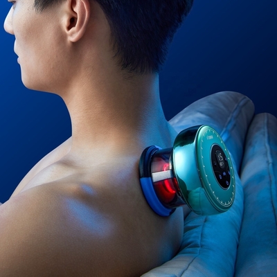 Fitdash Smart Masajista Dinámico de Cupping con Terapia de Luz Roja Tiempo de carga Aproximadamente 3 horas