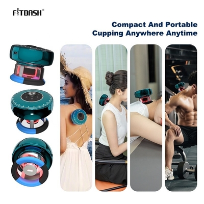 Fitdash Electric Smart Cupping Massage con EMS de calefacción y frecuencia de vibración de 8000 rpm