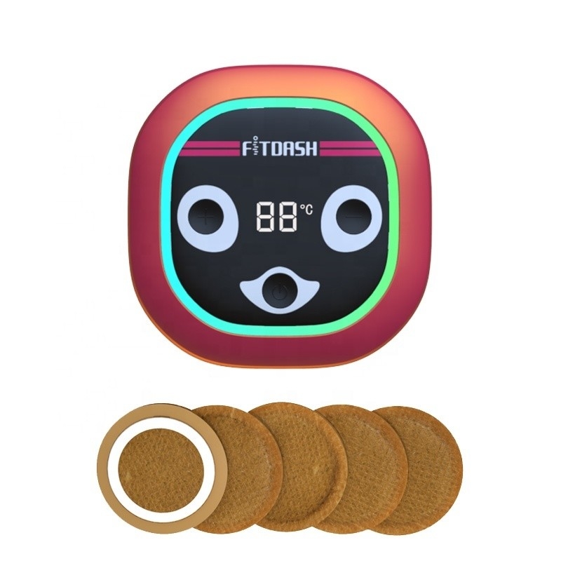 Terapia portátil de ventosas con Fitdash Massager eléctrico de ventosas y luz roja alrededor de 100g