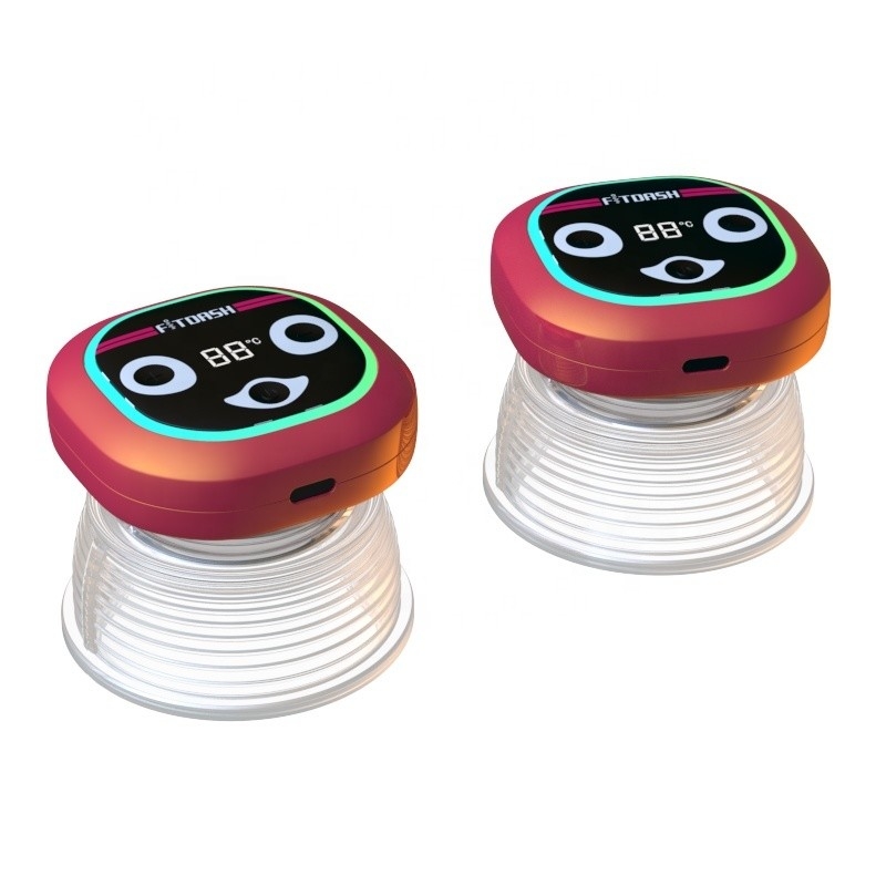 Fitdash Smart Vacuum Cupping Therapy Set con terapia de luz roja y modo de alimentación tipo-C