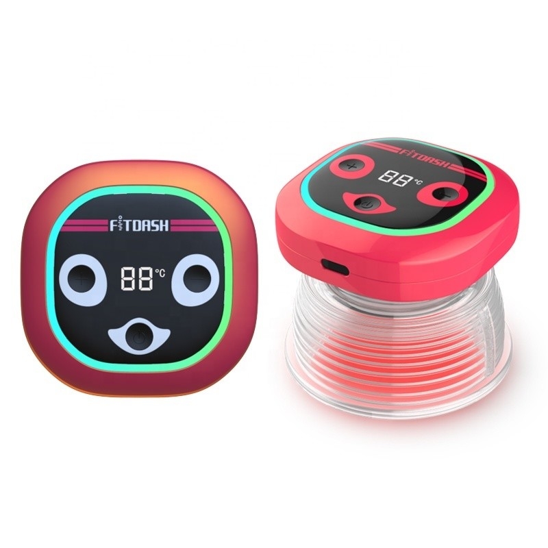 Conjunto de terapia de ventosas Fitdash de tipo C para mejorar la recuperación y la eliminación de la celulitis