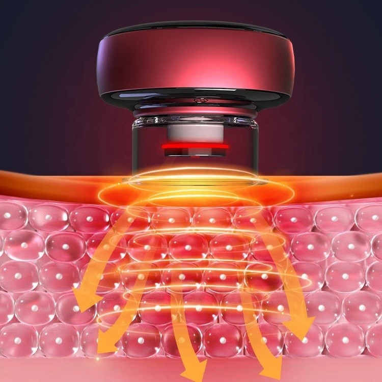 Eficaz Fitdash Vaccum Cupping Therapy Machine y masaje con luz roja para alivio muscular