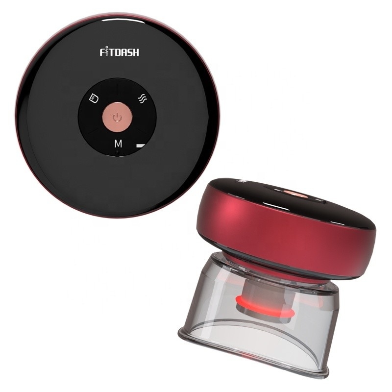 Fitdash Red Light Cupping Set para el cuerpo 7W Máquina profesional de terapia de ventosas de vacío