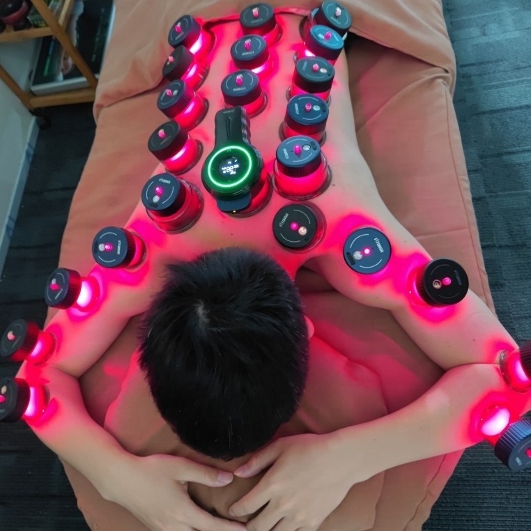 Fitdash ABS PC Cupping Therapy Set 6 Pcs Cellulite Massager Tazas de tratamiento con vacío Cupping